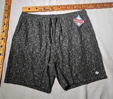 Nwt Burlebo Challenger Shorts Mens XL Gray Charcoal Performance Stretch Pants