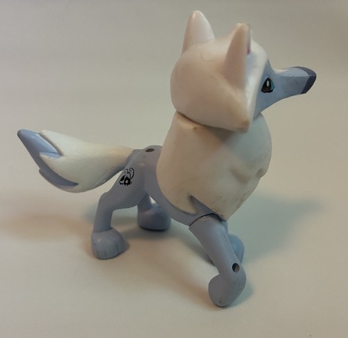 Animal Jam Club Geoz Figur Konvolut Arctic Wolf Lila Polarfuchs - Bild 10 von 11