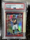2023 Donruss Optic Rated Rookie C.J. Stroud Red Hyper Prizm (RC) PSA 9
