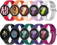 10 Pack Bands Compatible with Samsung Galaxy Watch Small, 10 Colors - Style B 