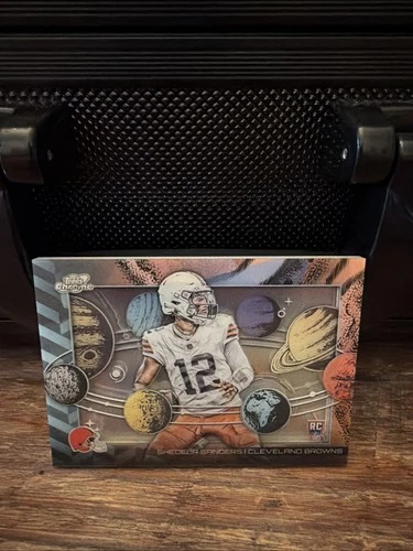 2025 Topps Cosmic Chrome Shedeur Sanders Base (RAW)