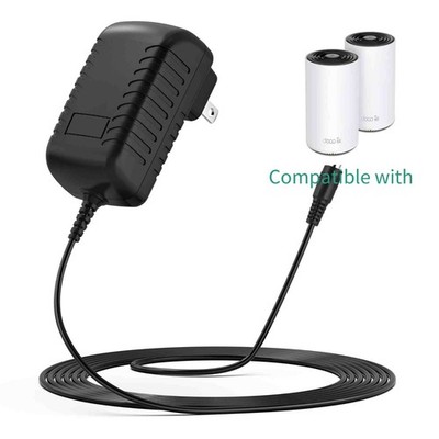12V Charger for TP-Link Deco AXE5400 Tri-Band WiFi 6E Mesh System(Deco XE75)