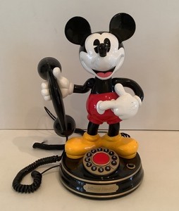 Disney Mickey Mouse Talking Telephone (Telemania - A Segan Product)