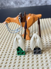 Lego Star Wars Gungan Patrol Soldier Jar Jar Binks Kaadu Beast minifigures 7115