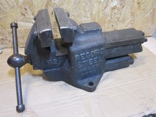 Record Vice 112p - Rare 1970 era Cast Steel Version - Heavy Duty.
