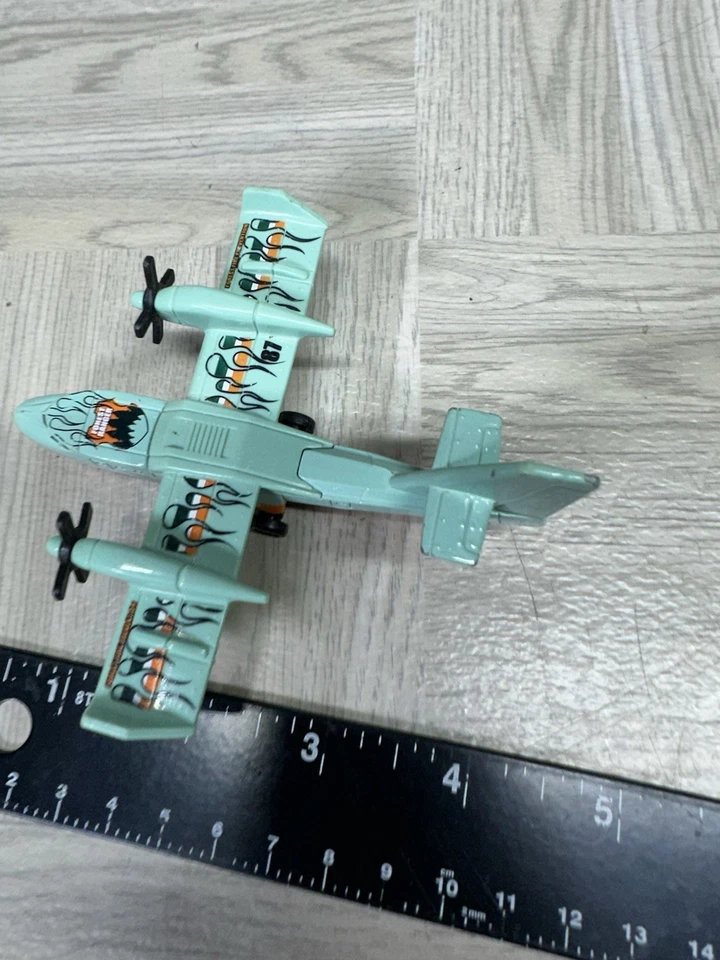 Matchbox 2009 Mattel Diecast Plane Airplane Blaze Buster Forest Ranger (Loose) - Image 3 of 4