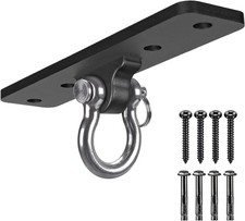Swing Hanger Ceiling Mount Heavy Duty Anti-Rust with 180   360  Bearings Pun...