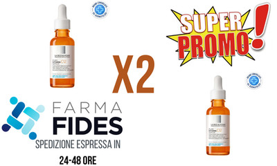 2 Packungen La Roche Posay Pure Vitamin C12 Anti-Falten und Antioxidans Serum