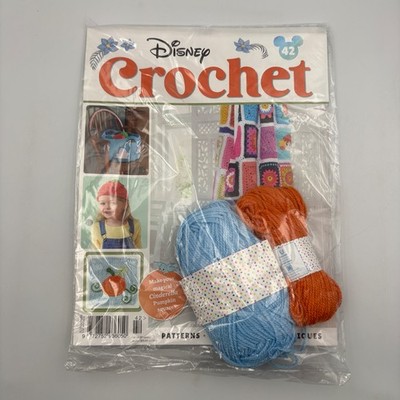 Disney Crochet Magazine #42, Cinderella Pumpkin Square Learn To/Techniques