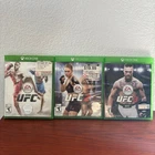 UFC Lot (3) Microsoft Xbox One Video Games - Excellent Condition With Cases