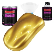 Restoration Shop Anniversary Gold Metallic Acrylic Urethane Quart Kit Auto Paint