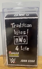 JOHN CENA RINGSIDE COLLECTIBLES EXCLUSIVE NWO ACTION FIGURE W/DEFENDER CASE NEW