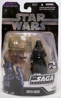 "Hasbro Star Wars Saga 2 Darth Vader Galaktische Jagd 3.75\" Figur Versiegelt"
