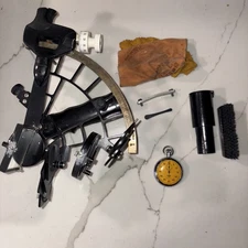 C Plath Hamburg Sextant Made In Germany Nautical Marine