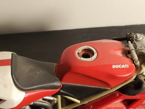 Hot Wheels 1:10 Ducati 996 SPS Motorcycle Diecast Figure Mattel 1999 Loose *READ - Picture 12 of 21