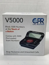 CPR V5000 CALL BLOCKER for Landline Phones - Block Robocalls Stop Spam Calls NEW