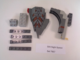 Lego Star Wars Spare Parts Sets 6207 7957 7930 8097 And Minifigures