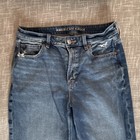 American Eagle Women’s Blue Medium Wash Denim Mom Jeans Stretch 5-Pocket Sz8 r — photo 2