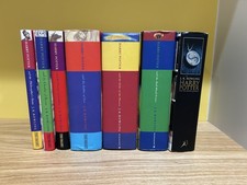Harry Potter Complete Set Of 7 Hardback Bloomsbury Ted Smart 1st Edition Books