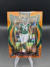 2024 Panini Select - Concourse Olumuyiwa Fashanu #66 Orange Shock Prizm /499...