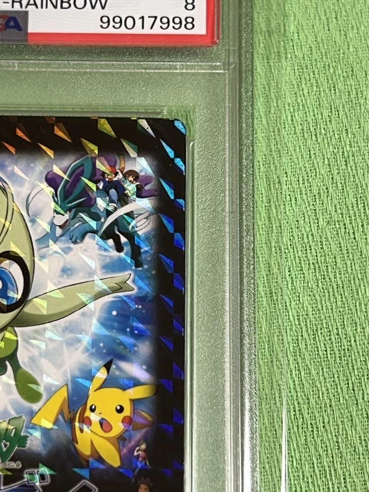 Pokemon Card Japanese Pokédex Card Celebi Encounter Beyond Time PSA8 - Image 4 of 4