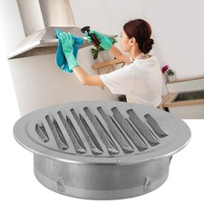 Rejilla de ventilación de pared de acero inoxidable de fácil instalación para una correcta circulación de aire