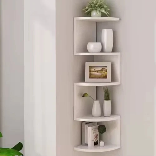 5-Layer Wall Mounted Corner Shelf