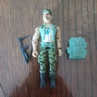 Vintage 1983 GI Joe GUNG-HO Marine 100 Complete V1 Hasbro Original Broken Pelvis