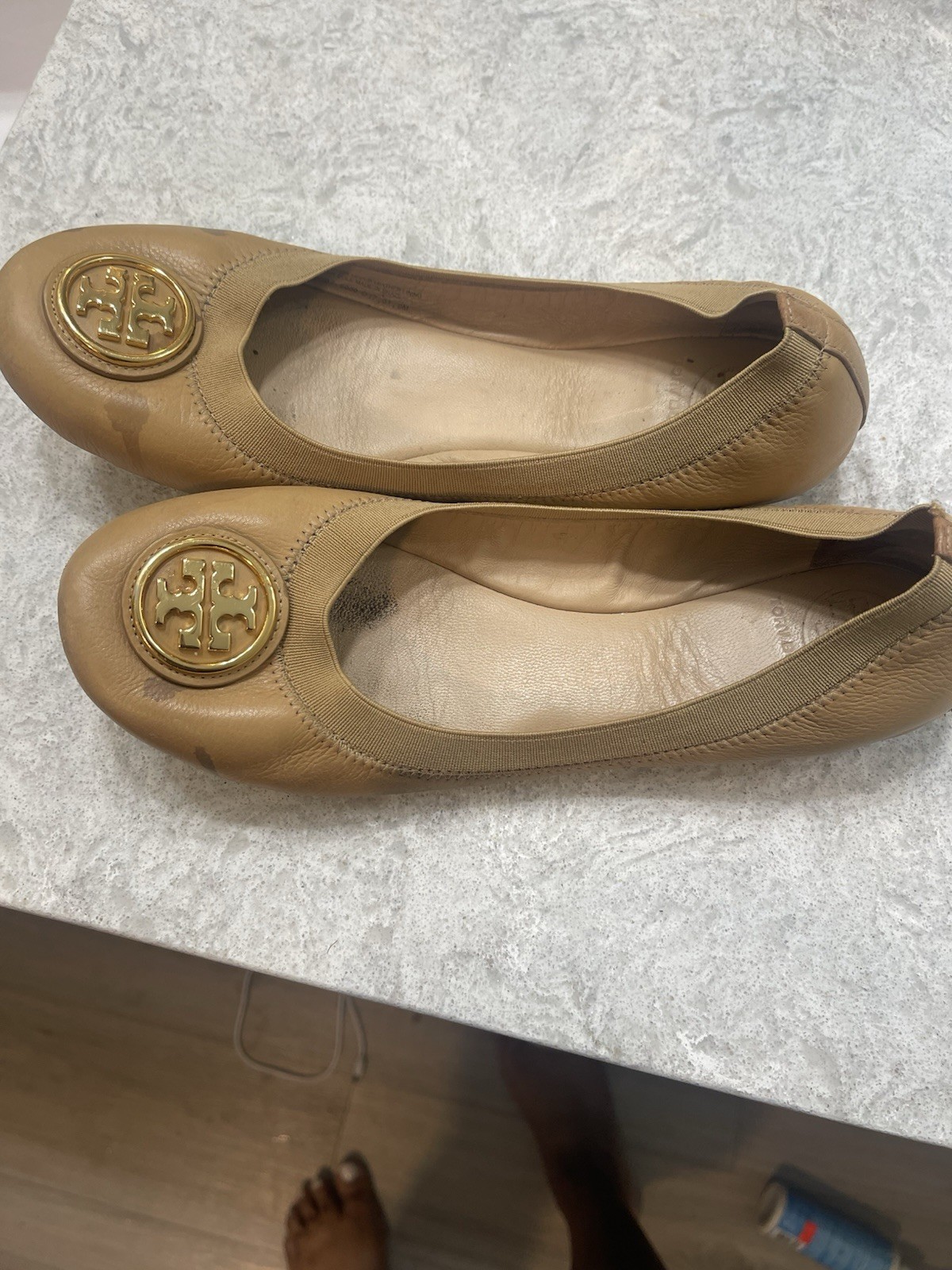 Tory Burch Women's Flat Leather Shoes Size 9 thumbnail 3