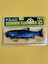 Raid Japan Osakana Swimmer 125 Slow Sink 35g/1.235oz 125mm/4.921”  Shikkoku Shad