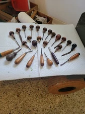 Lot Of 26 Small Carving Chisels