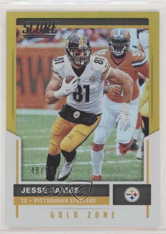 2017 Score Gold Zone 48/50 Jesse James #217 z7h