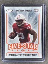 2020 SAGE - JONATHAN TAYLOR ORANGE #40 FIVE STAR RC