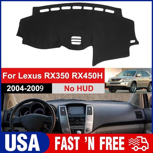 Beige Microfiber Leather Dashboard Cover For 2004-2009 Lexus RX330 RX350 RX400 – LHD, Anti-Slip