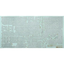 Tamiya 1/35 Zimmerit Coating Sheet Elefant TAM12644 Plastic Accessories Misc