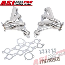 For LS1 LS3 LS2 LS6 LS7 Camaro Chevelle Nova 5.3L Block Hugger Exhaust Headers 