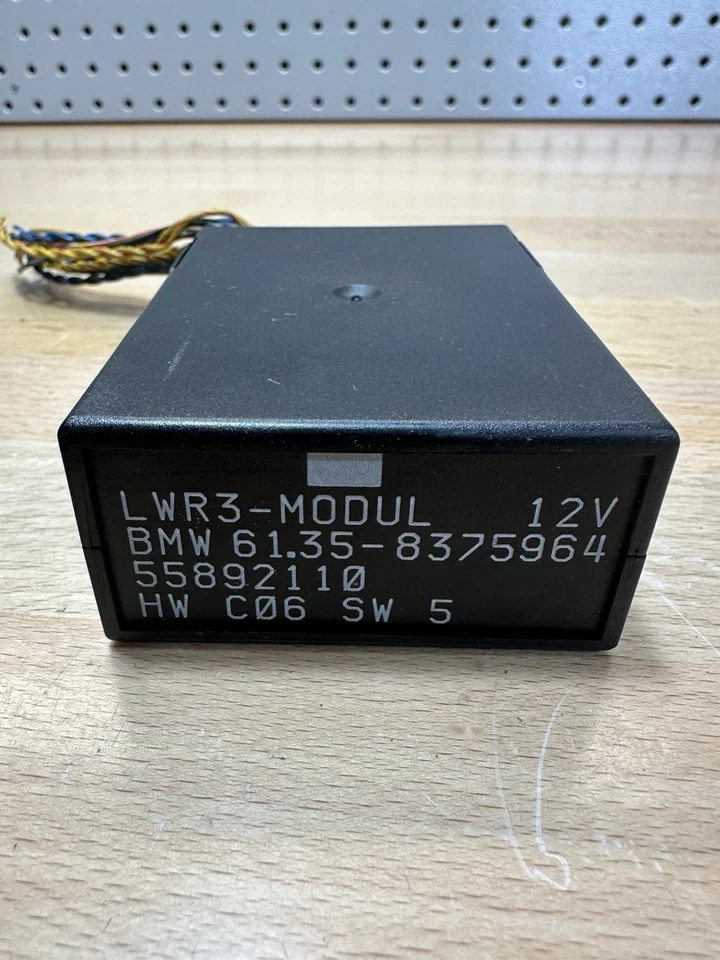 99-01 BMW E38 740I 740IL FARO LUZ PUNTERÍA MÓDULO CONTROL 61358375964 Foto 3 de 3