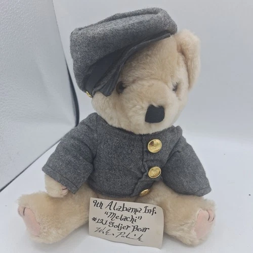 Civil War Bear with Kepi Hat/ Uniform Handmade In USA