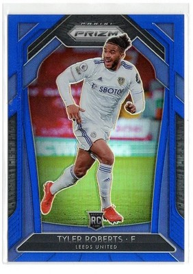 2020 Panini Prizm Premier League Blue Tyler Roberts RC /199 Leeds United #209 SP