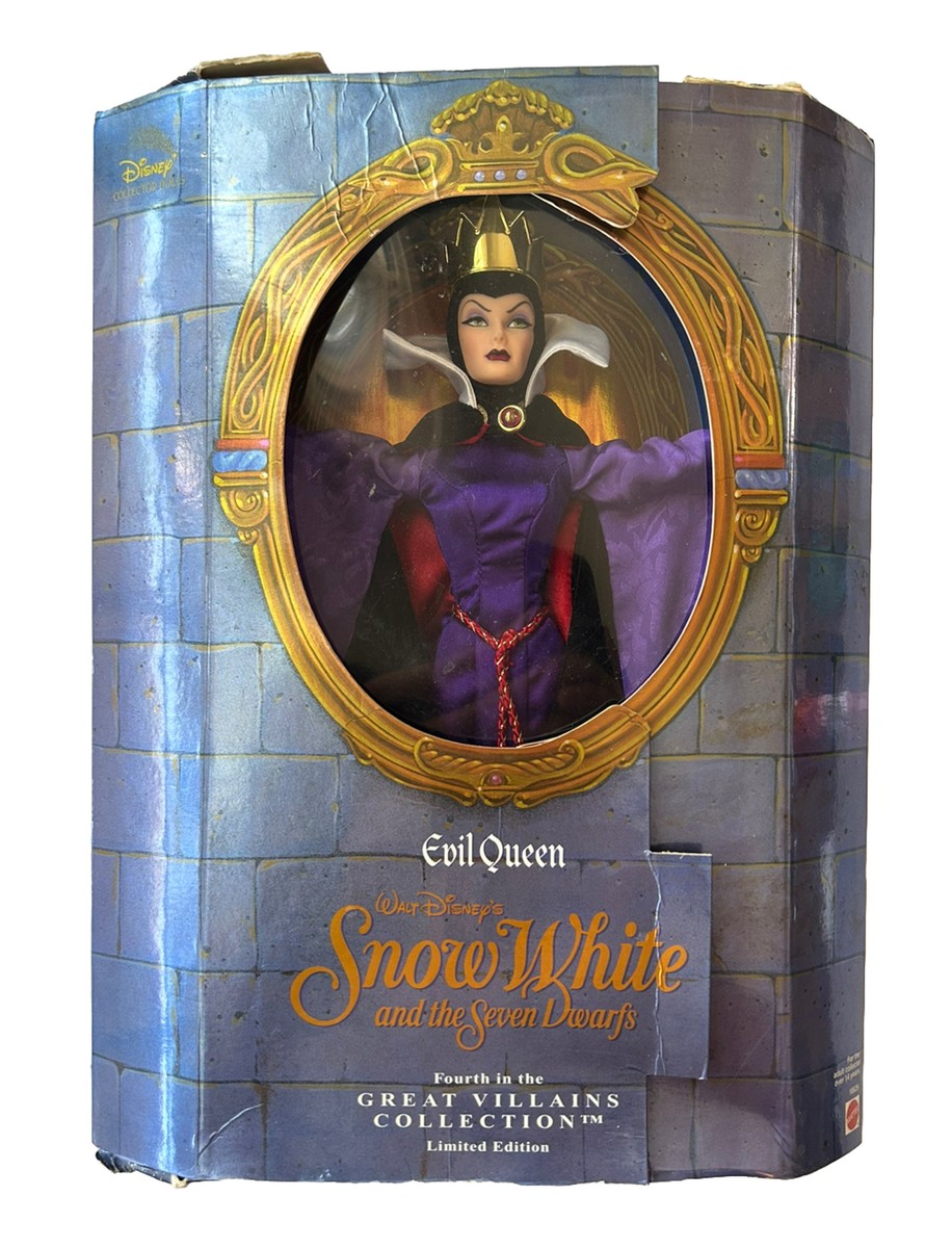 1998 Snow White and the Seven Dwarfs Evil Queen Barbie Great