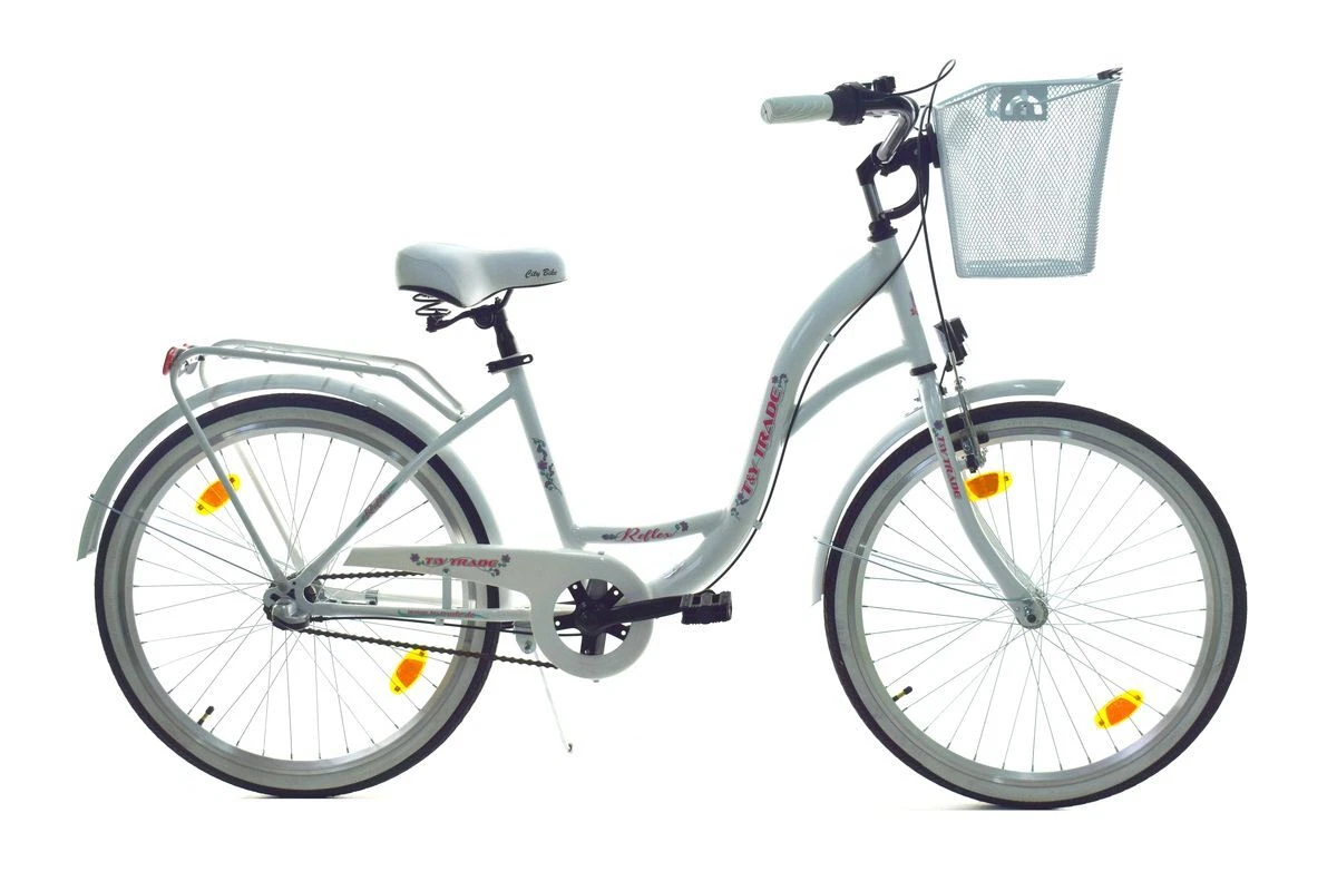 Cortego Mädchenfahrrad 24 Zoll Lachs Inkl. Vorderradträger - Kinderfahrrad 5, 6 & 7 Jahre