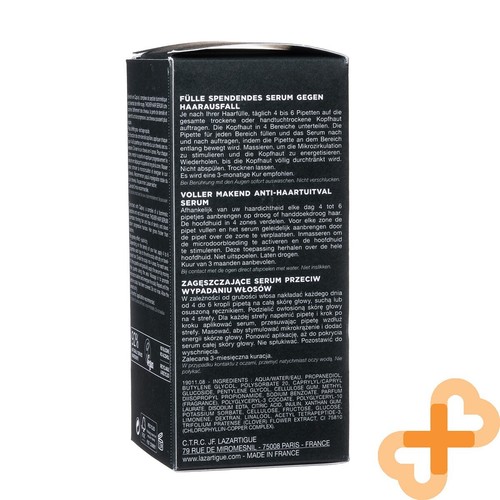 LAZARTIGUE CAPELLI PIÙ SPESSI siero ispessiente contro la caduta progressiva dei capelli 50 ml - Foto 19 di 24