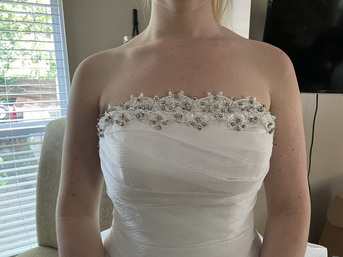 white by vera wang wedding dress Size 6 | eBay white by vera wang wedding dress Size 6 | eBay