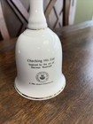 1986 Norman Rockwell Museum Santa Checking His List Bell Vtg — photo 2