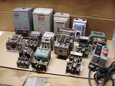 Square D Cutler Hammer Furnas Allen Bradley Starters,  Enclosures