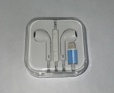 apple iphone wired earphones earbuds jack