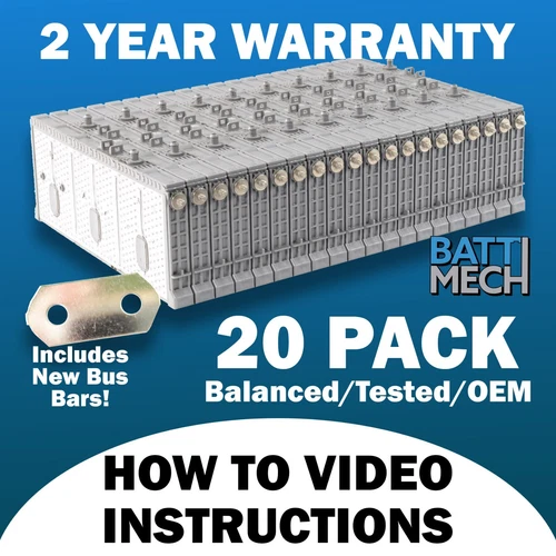 2012 Toyota Prius C Hybrid Battery 20 Pack Cells Modules Balanced 2Yr 24k Wrty