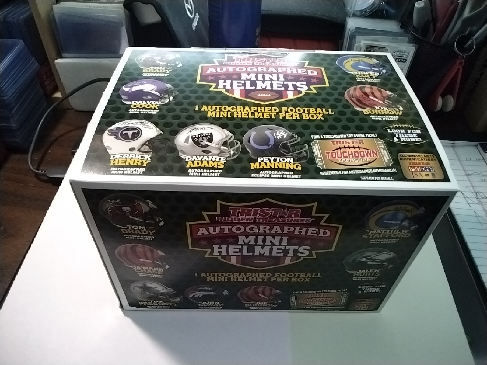 Mel Blount Autographed Signed Pittsburgh Steelers Tristar Hidden Treasures Mini Helmet, , Pittsburg Steelers 