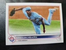 2022 Topps Series 2 Baseball #634 Taylor Hearn - Texas Rangers