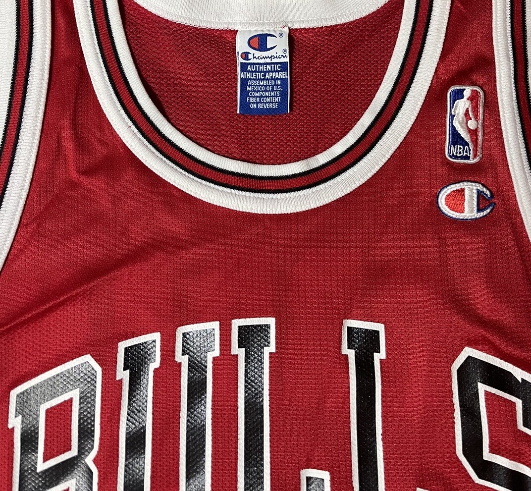 Vtg Michael Jordan #23 Jersey Mens Size 44 L Chicago Bulls